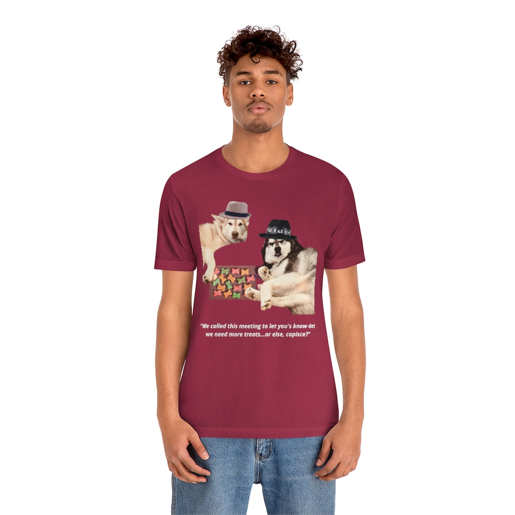 "The Sitdown" - Gangsta Dawg -Unisex Jersey Short Sleeve Tee