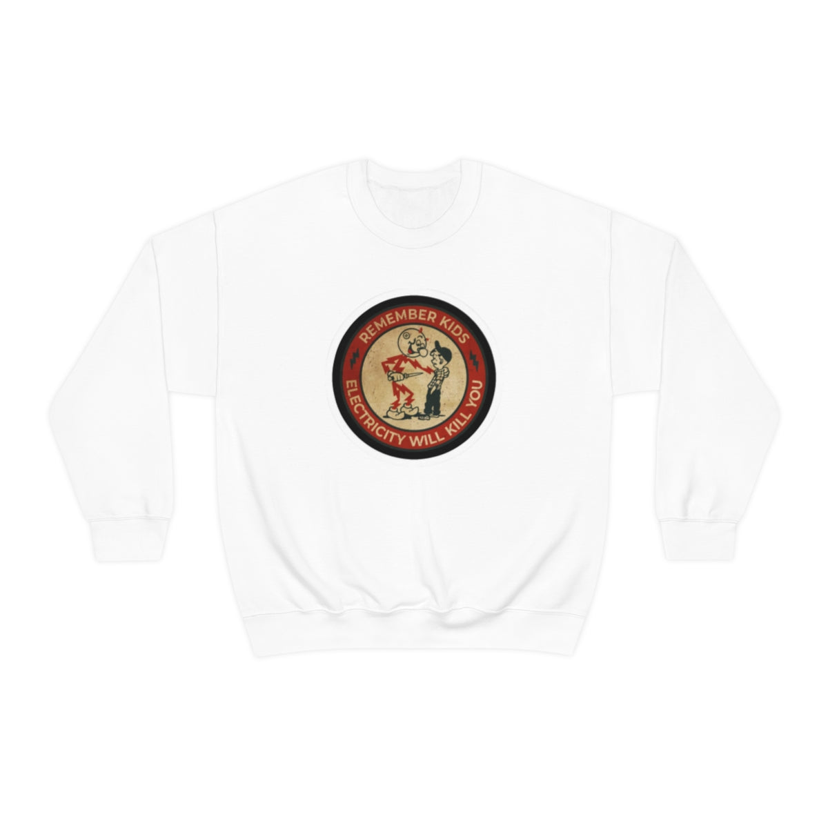Vintage Advertising - Remember Kids ....Unisex Heavy Blend™ Crewneck Sweatshirt