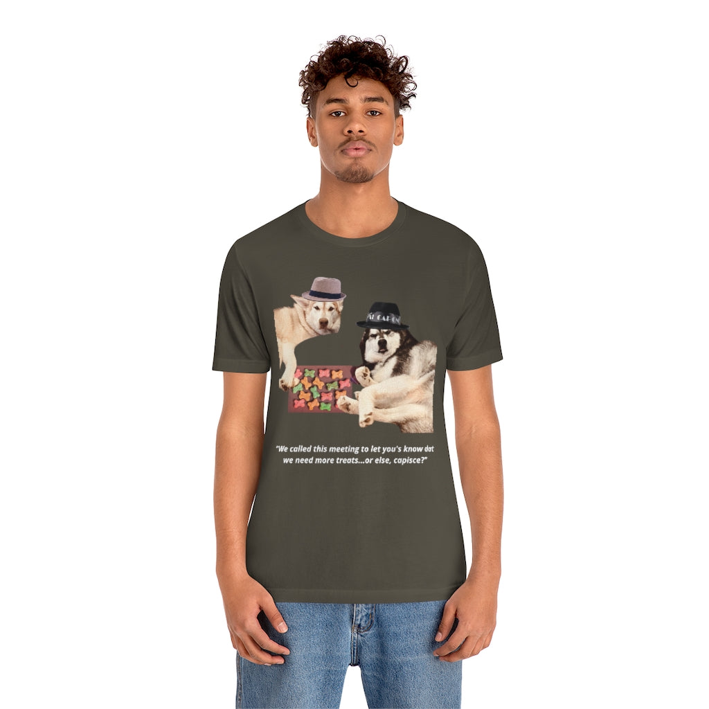 "The Sitdown" - Gangsta Dawg -Unisex Jersey Short Sleeve Tee
