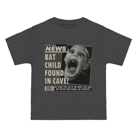 World News - Bat Child Found in Cave - Short-Sleeve T-Shirt