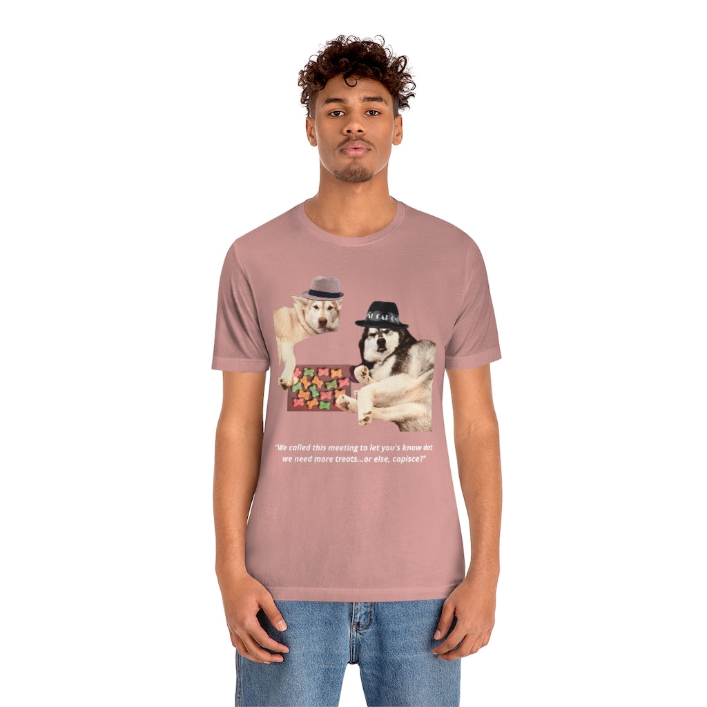 "The Sitdown" - Gangsta Dawg -Unisex Jersey Short Sleeve Tee