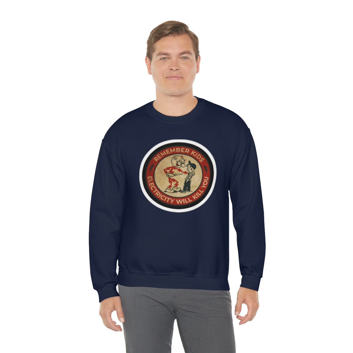 Vintage Advertising - Remember Kids ....Unisex Heavy Blend™ Crewneck Sweatshirt