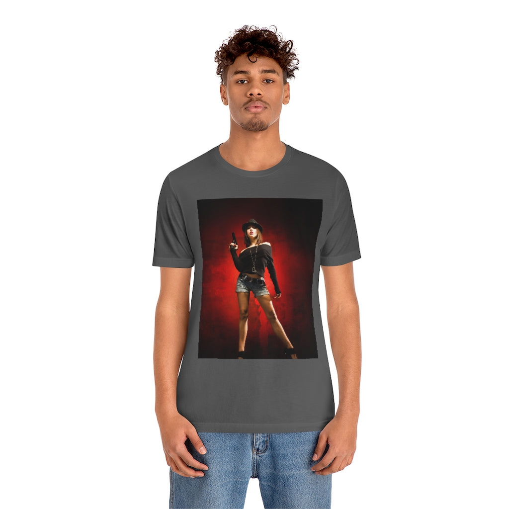 "Gangster Girl" Jersey Short Sleeve Tee