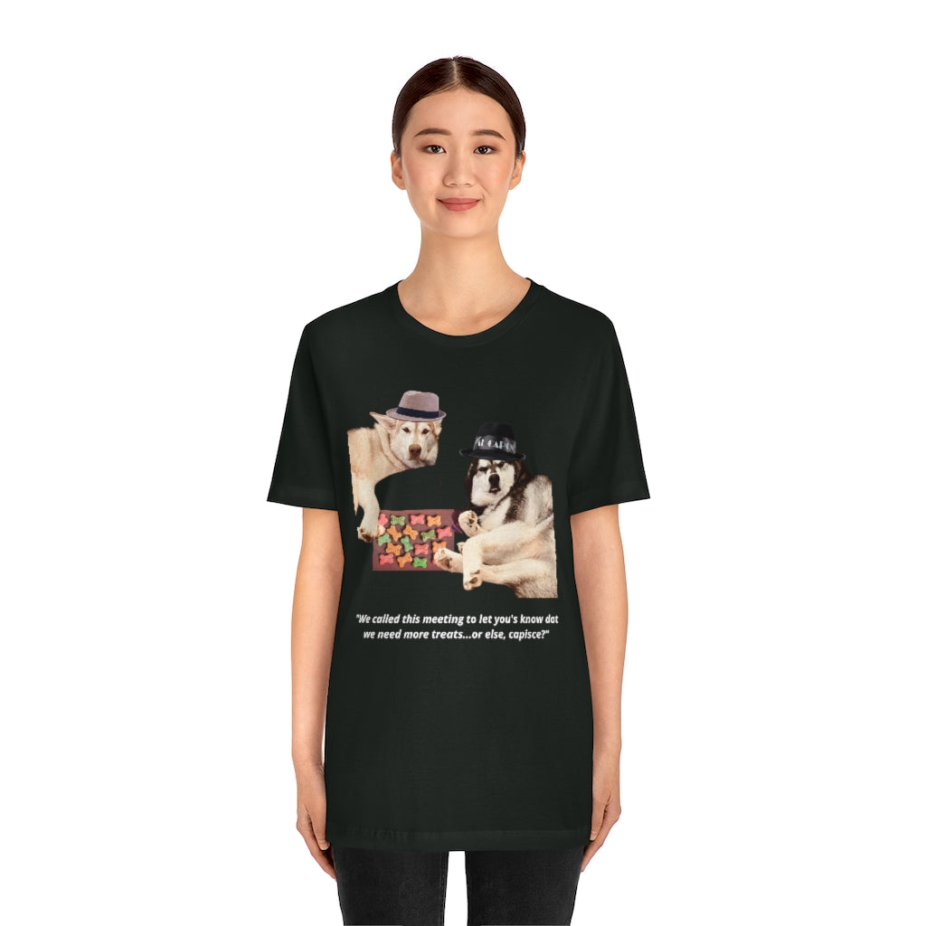 "The Sitdown" - Gangsta Dawg -Unisex Jersey Short Sleeve Tee
