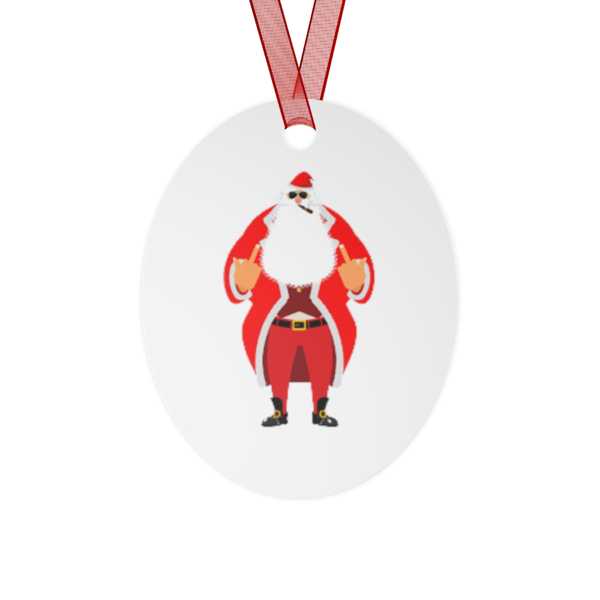 Baad Santa - Metal Ornaments
