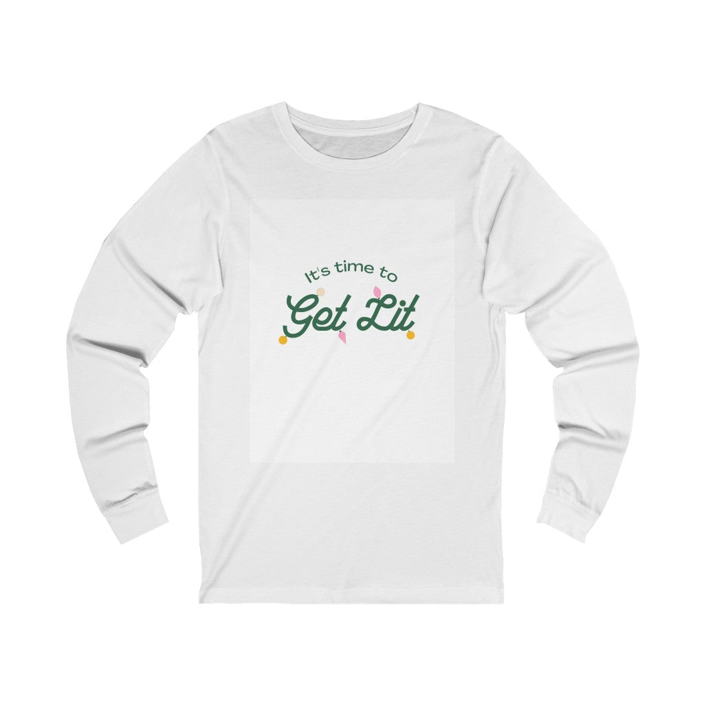 "It's Time To Get Lit" Holiday Tee