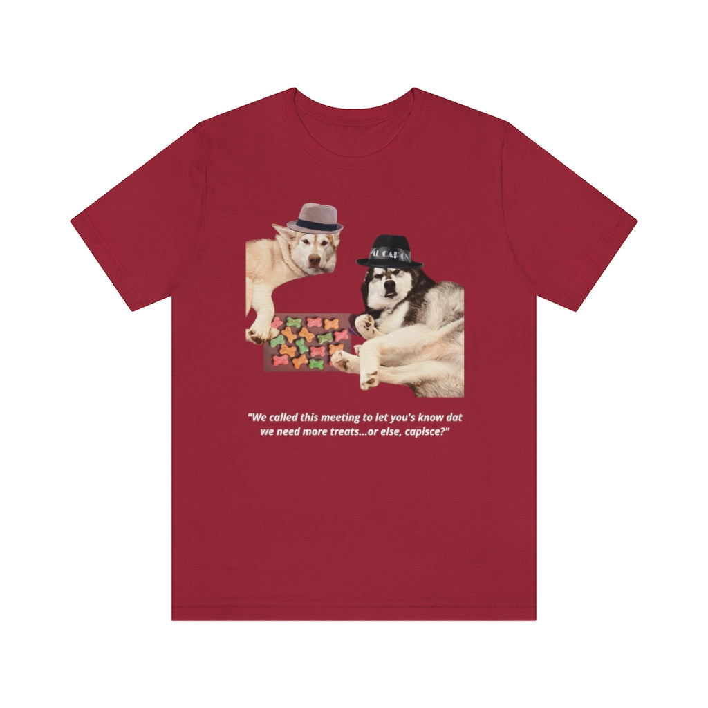 "The Sitdown" - Gangsta Dawg -Unisex Jersey Short Sleeve Tee