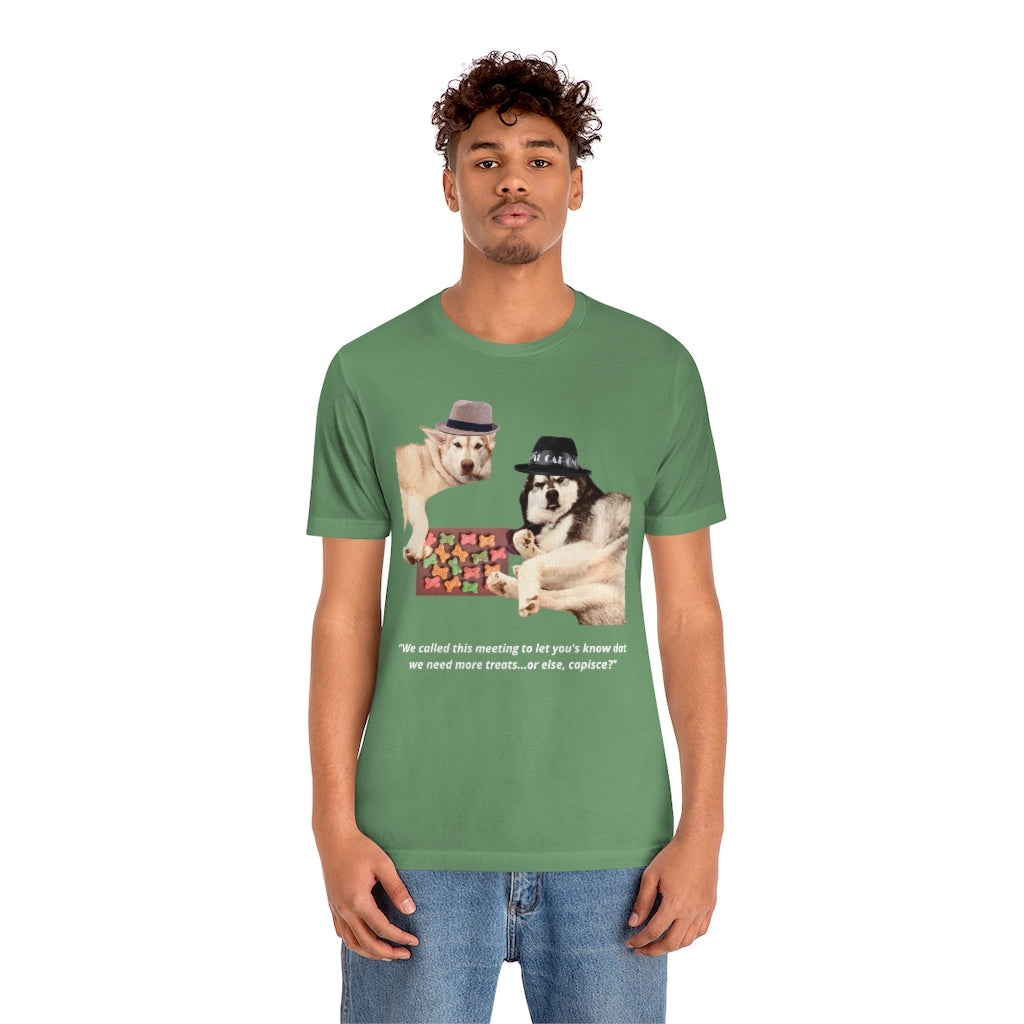 "The Sitdown" - Gangsta Dawg -Unisex Jersey Short Sleeve Tee