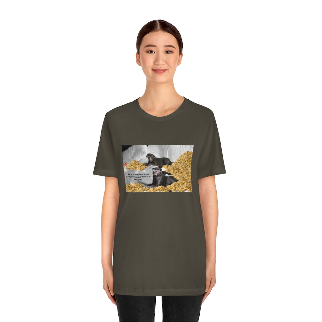 "We need a sitdown in the back yaad"  Jersey Short Sleeve Tee