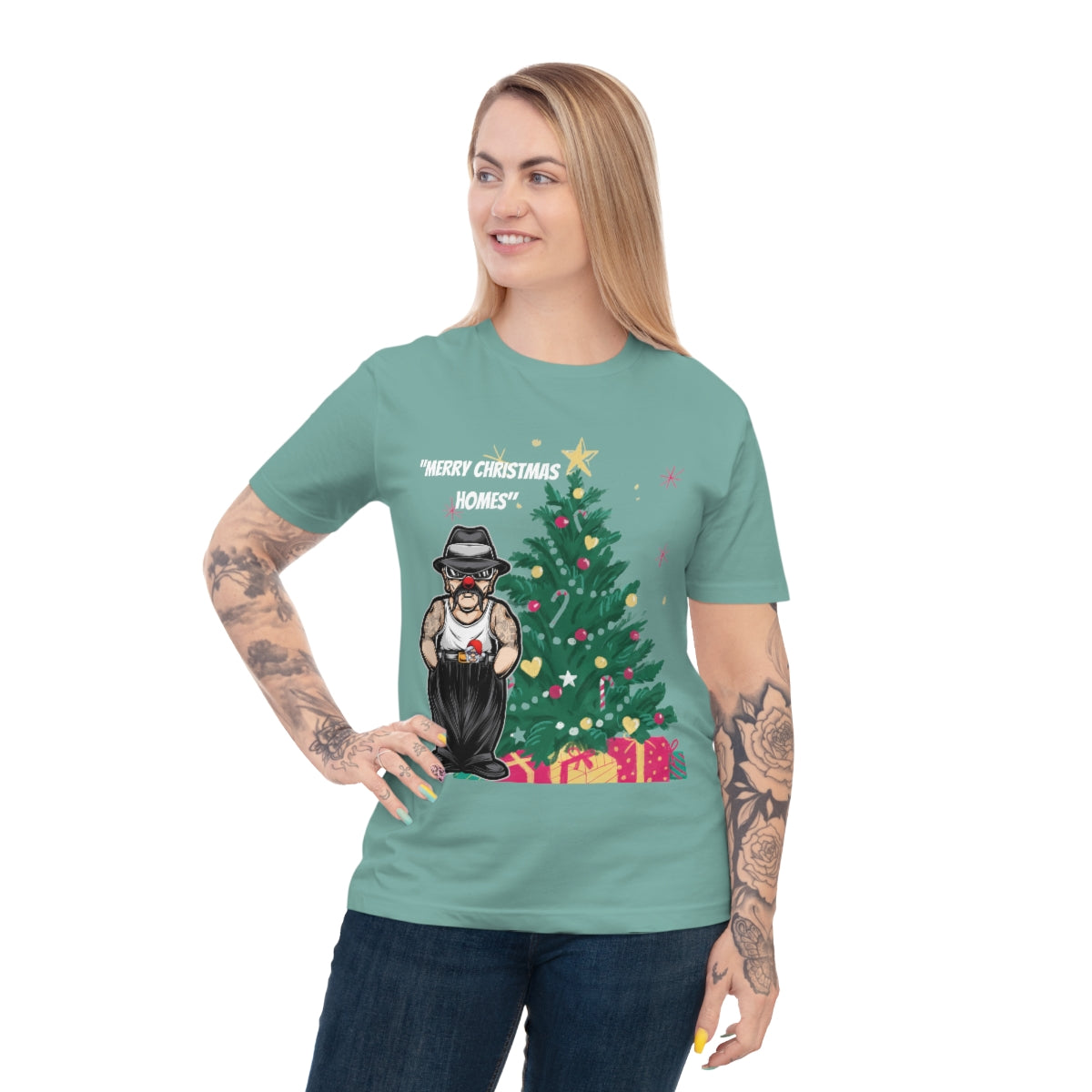 "Merry Christmas Homes" - Unisex Classic Jersey T-shirt