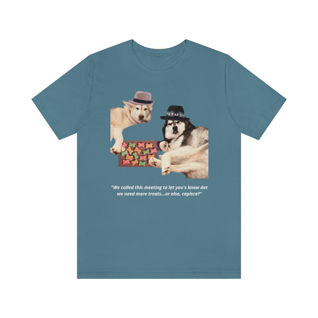 "The Sitdown" - Gangsta Dawg -Unisex Jersey Short Sleeve Tee