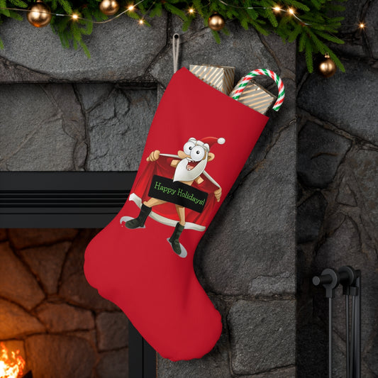Bad Santa Stocking