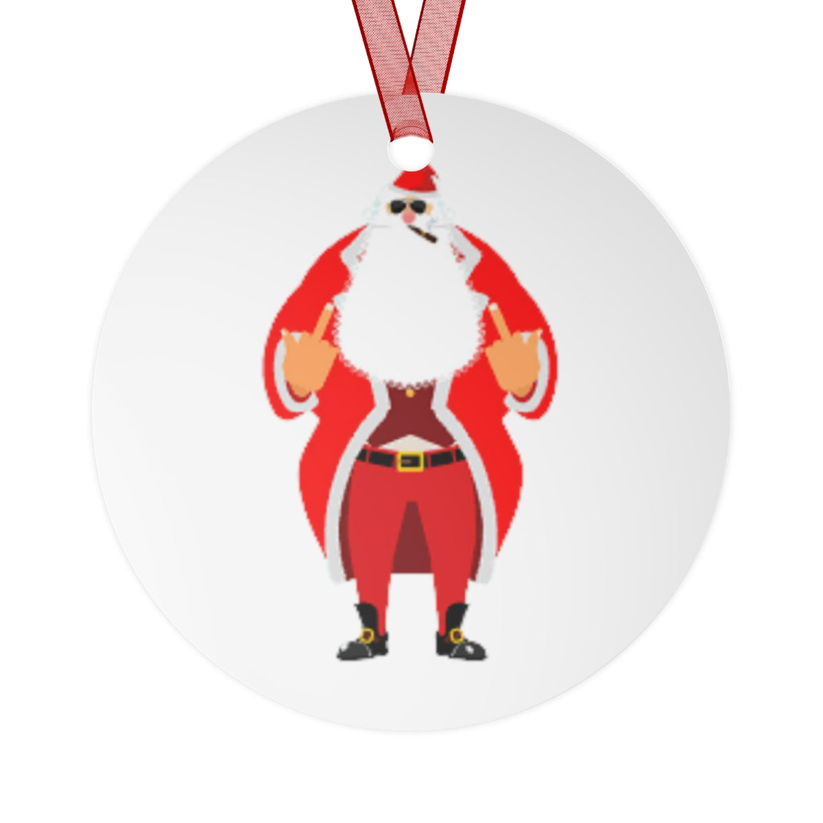 Baad Santa - Metal Ornaments