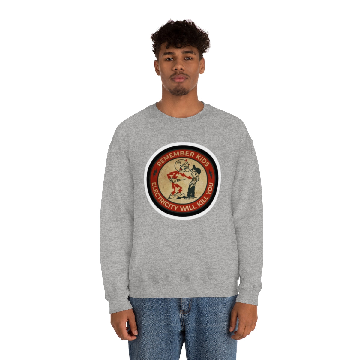 Vintage Advertising - Remember Kids ....Unisex Heavy Blend™ Crewneck Sweatshirt