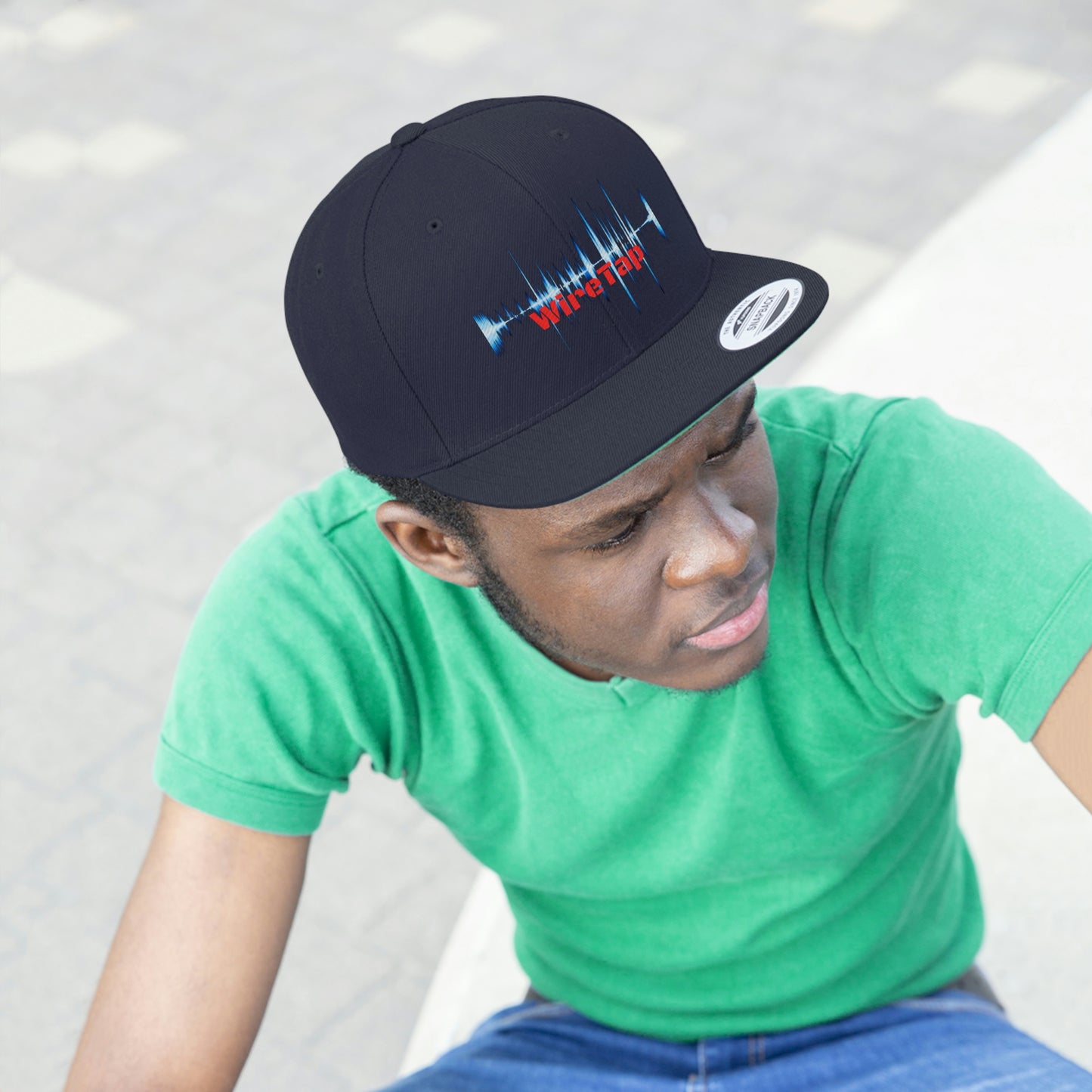 WireTap - Unisex Flat Bill Hat