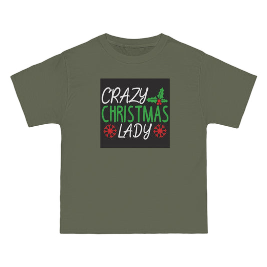 Crazy Christmas Lady - Short-Sleeve T-Shirt
