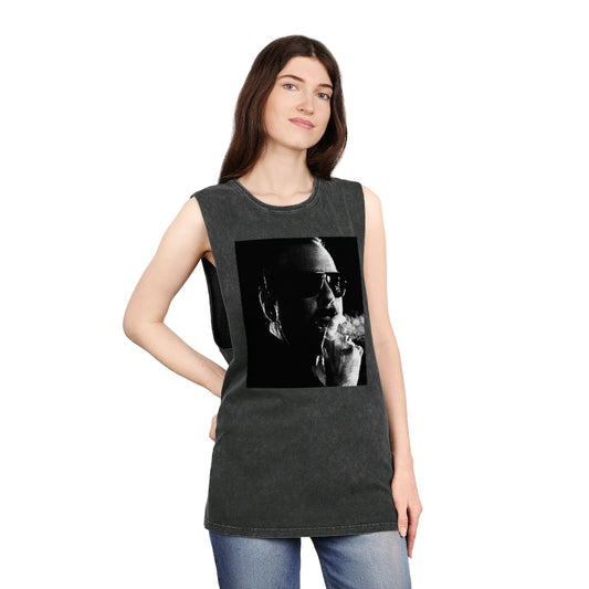 Unisex Stonewash Tank Top