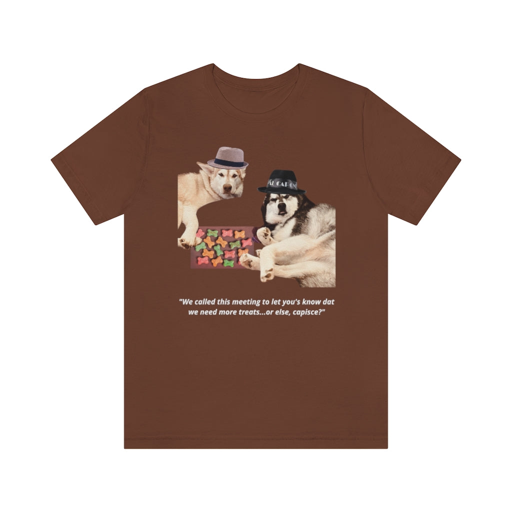 "The Sitdown" - Gangsta Dawg -Unisex Jersey Short Sleeve Tee