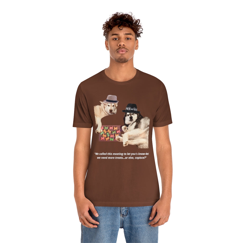 "The Sitdown" - Gangsta Dawg -Unisex Jersey Short Sleeve Tee