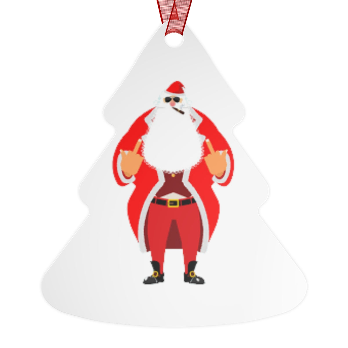 Baad Santa - Metal Ornaments