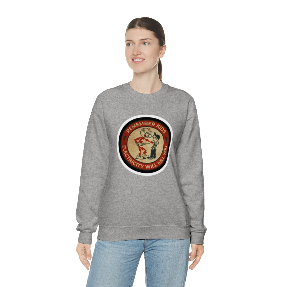 Vintage Advertising - Remember Kids ....Unisex Heavy Blend™ Crewneck Sweatshirt