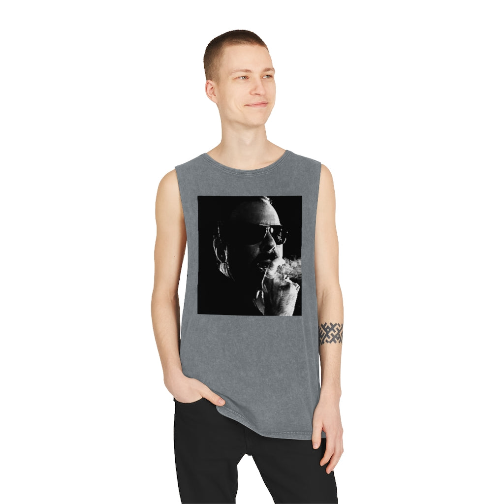 Unisex Stonewash Tank Top