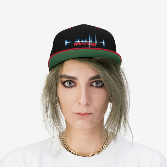 WireTap - Unisex Flat Bill Hat