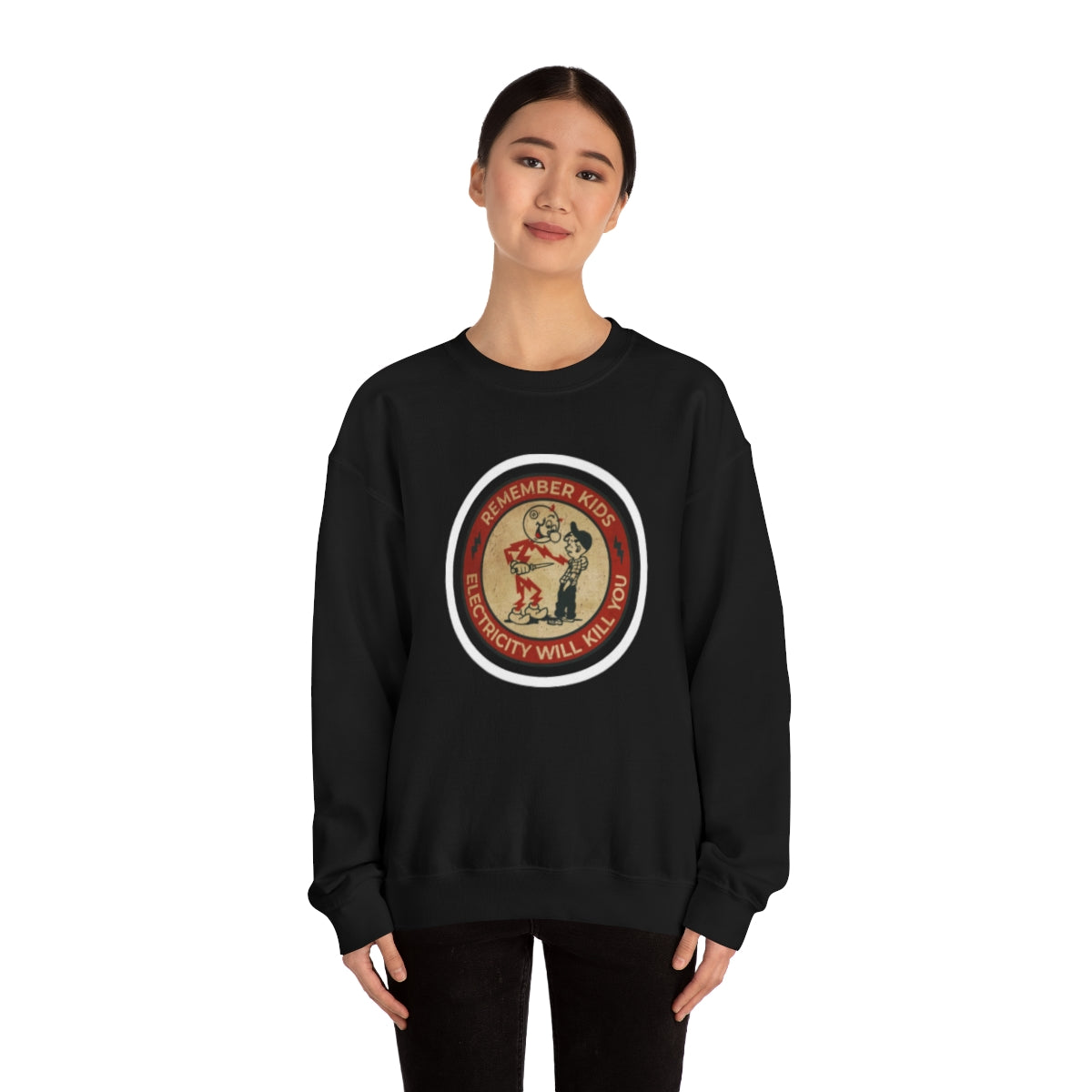 Vintage Advertising - Remember Kids ....Unisex Heavy Blend™ Crewneck Sweatshirt