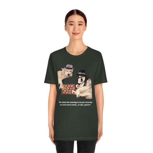 "The Sitdown" - Gangsta Dawg -Unisex Jersey Short Sleeve Tee