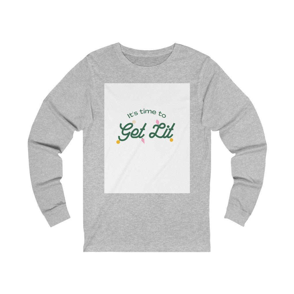 "It's Time To Get Lit" Holiday Tee