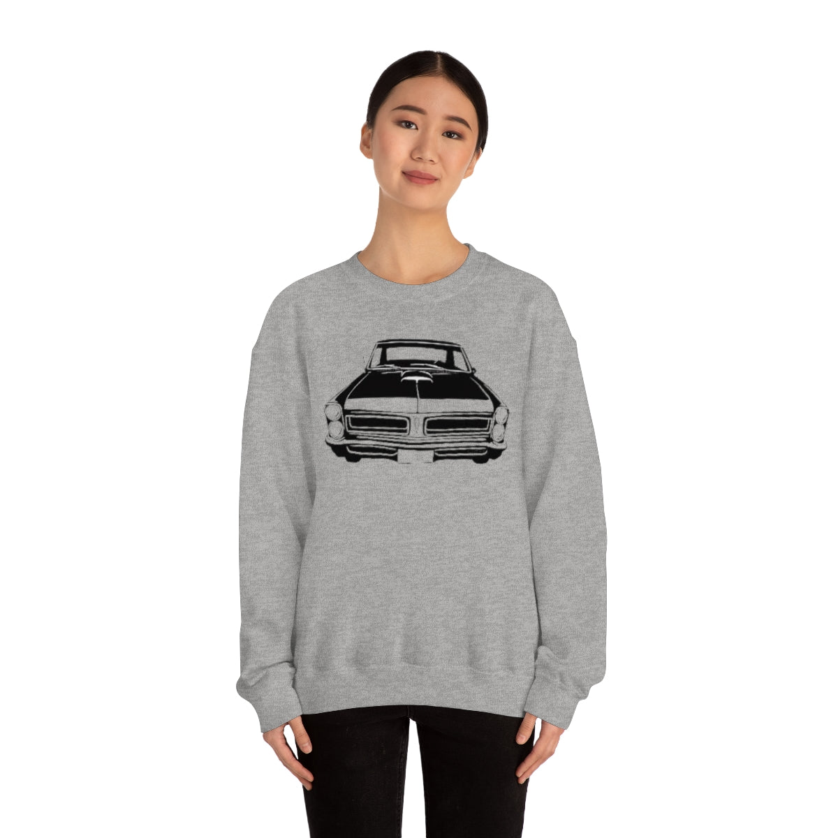 Muscle Car - Unisex Heavy Blend™ Crewneck Sweatshirt