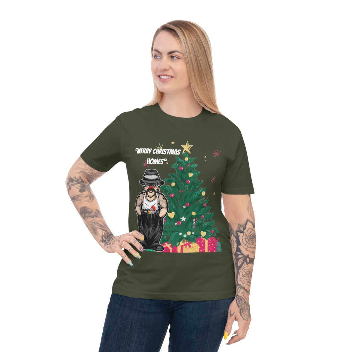 "Merry Christmas Homes" - Unisex Classic Jersey T-shirt