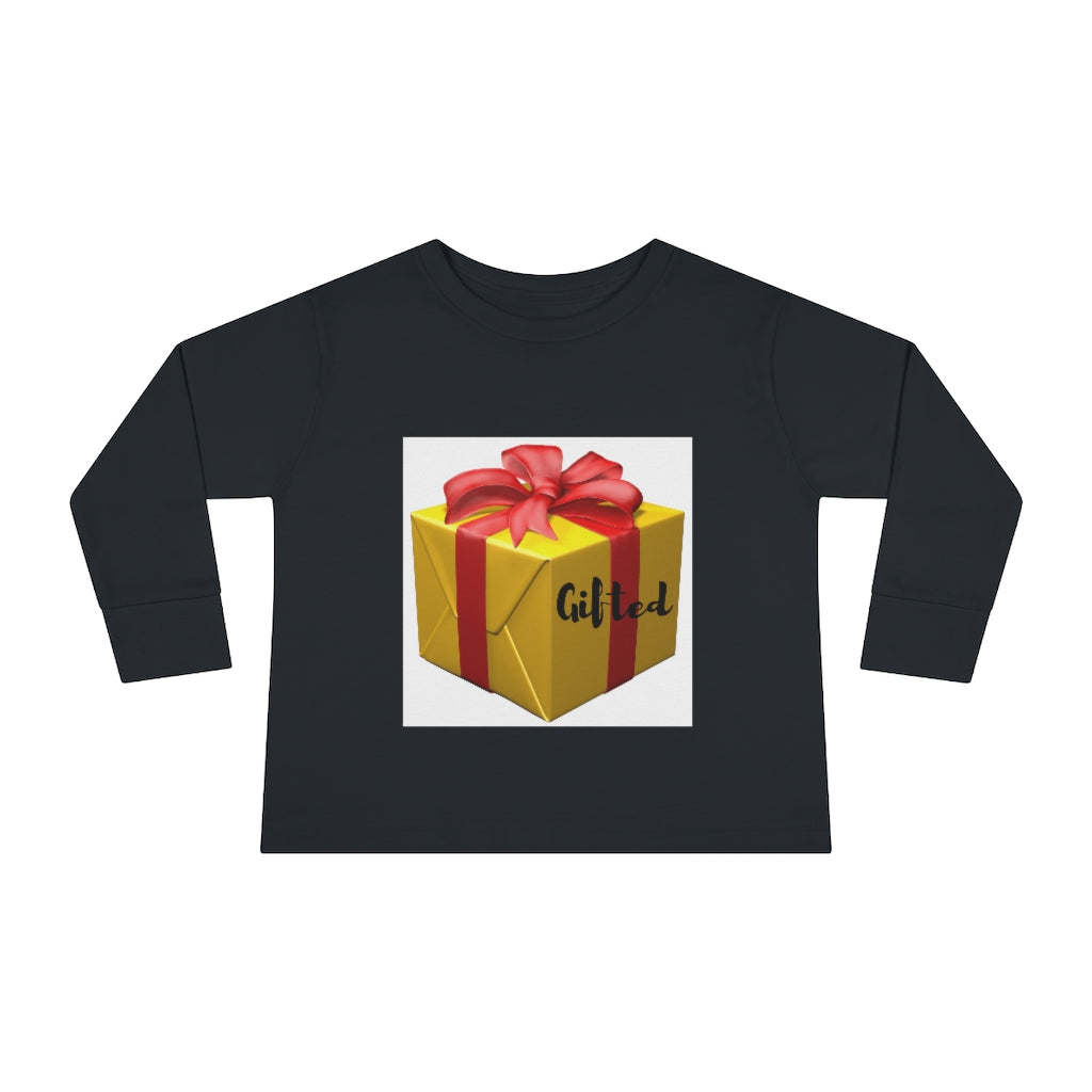 "Gifted" Toddler Long Sleeve Tee