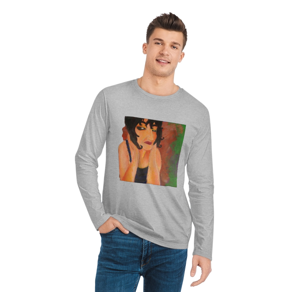 Flapper Girl circa 1920's, by Taylor -  Long Sleeve Shirt