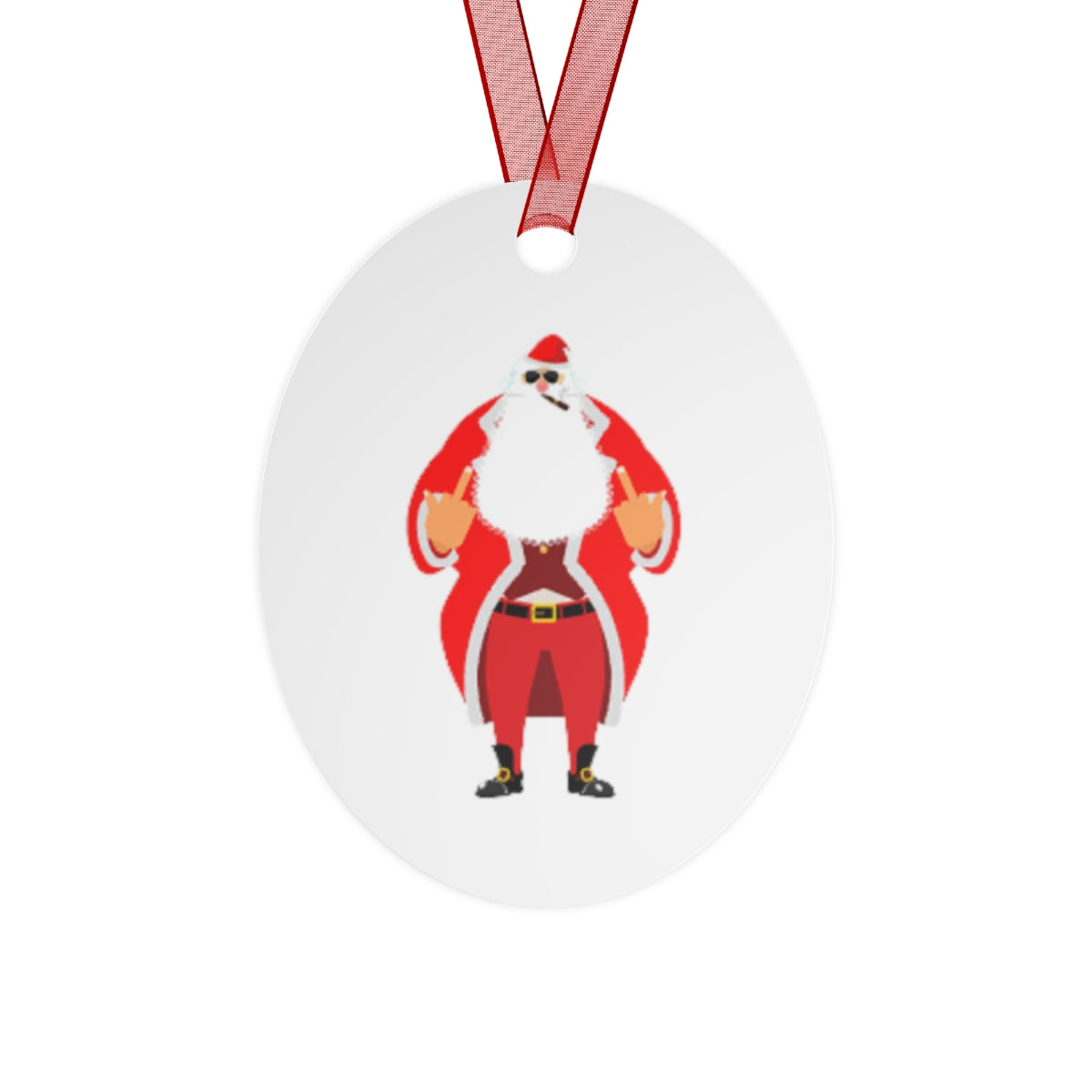Baad Santa - Metal Ornaments