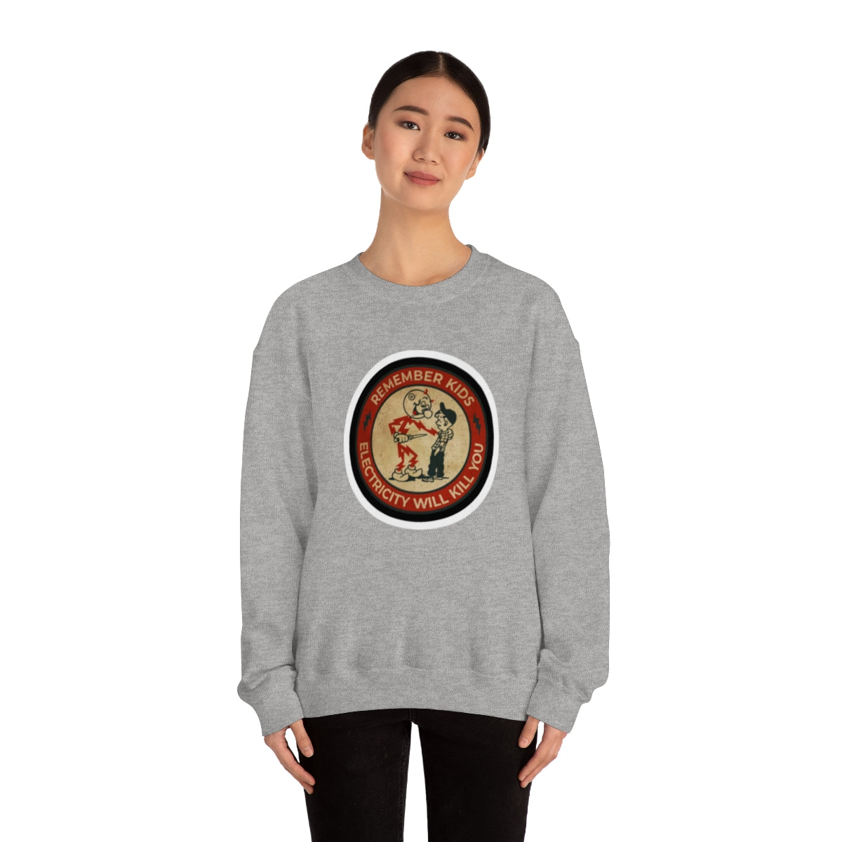 Vintage Advertising - Remember Kids ....Unisex Heavy Blend™ Crewneck Sweatshirt
