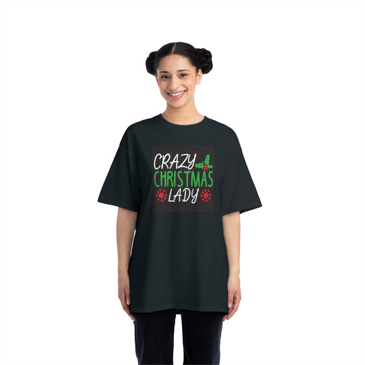 Crazy Christmas Lady - Short-Sleeve T-Shirt