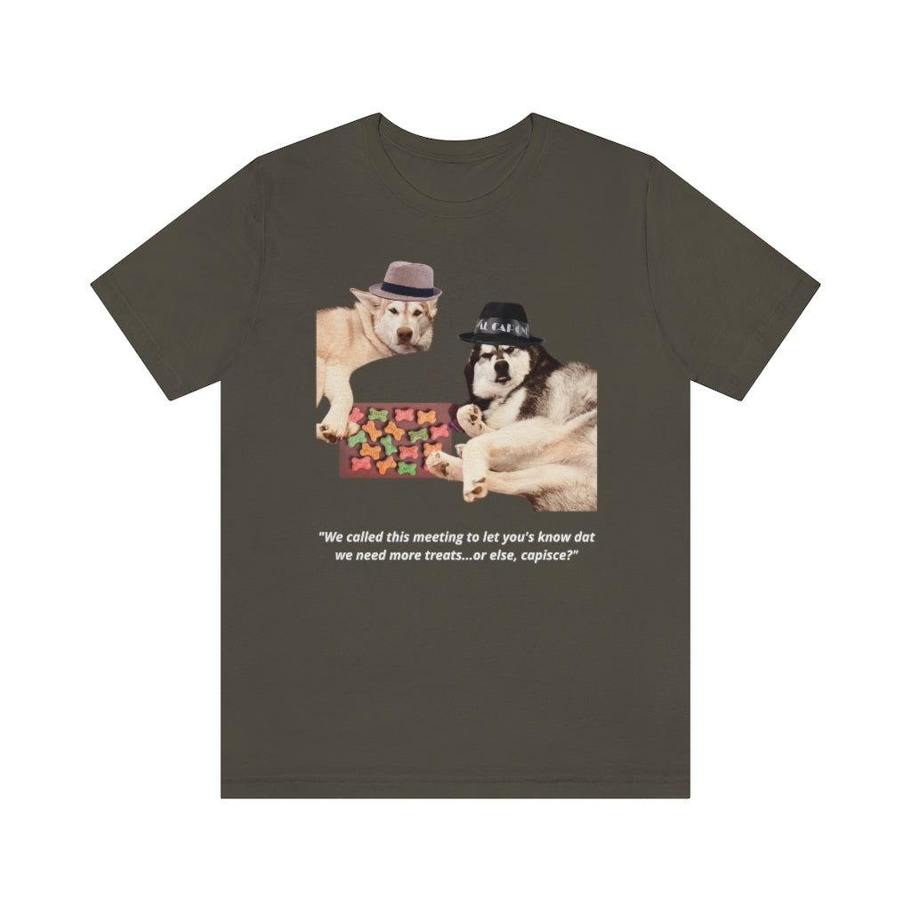 "The Sitdown" - Gangsta Dawg -Unisex Jersey Short Sleeve Tee